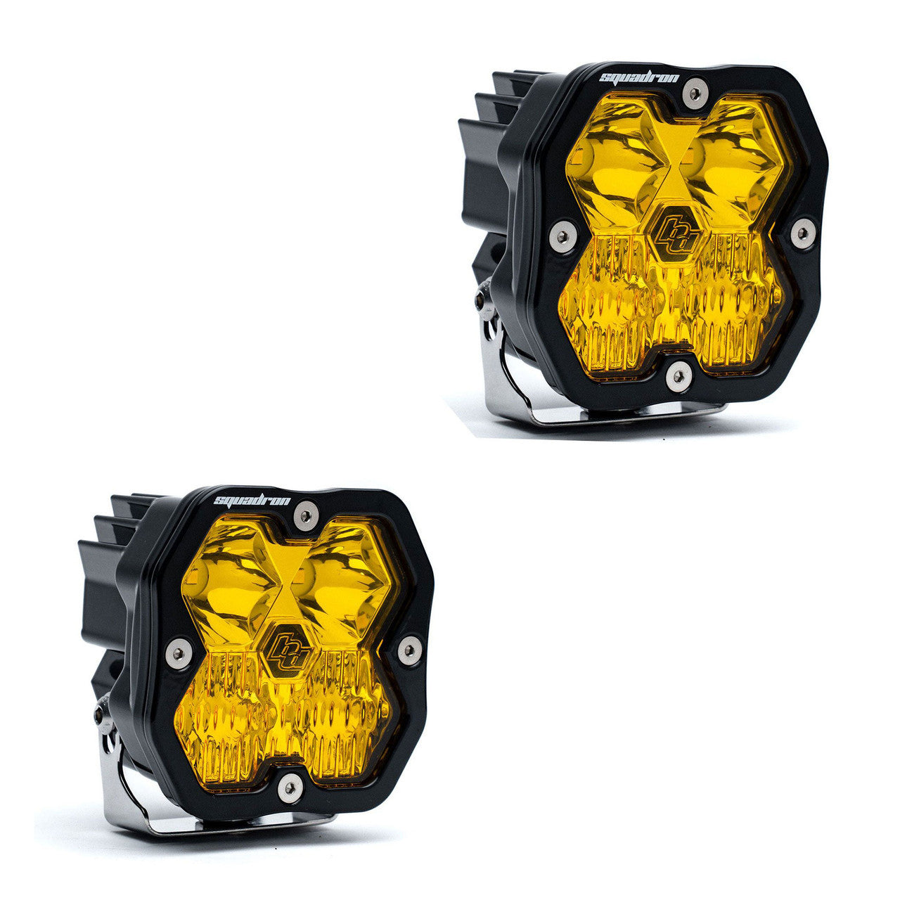Baja Designs Squadron 2.0 Sport Black LED Auxiliary  (Pair)