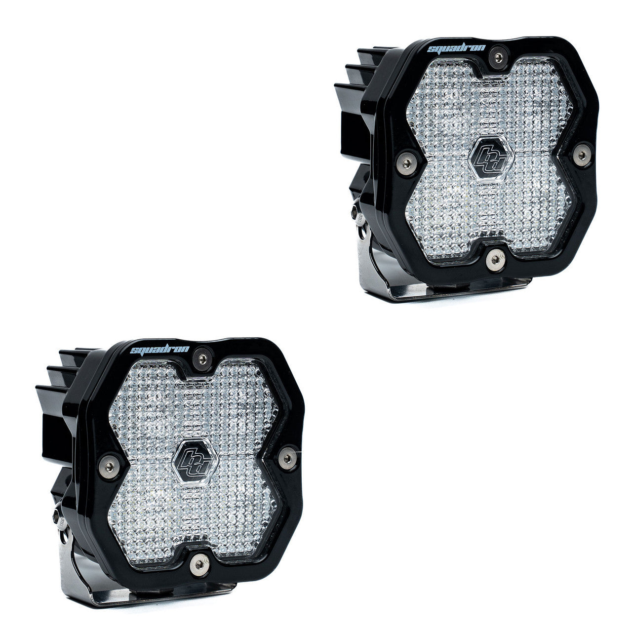 Baja Designs Squadron 2.0 Sport Black LED Auxiliary  (Pair)