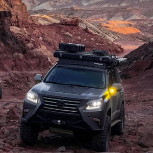 Lexus GX460 Ditch Light Brackets