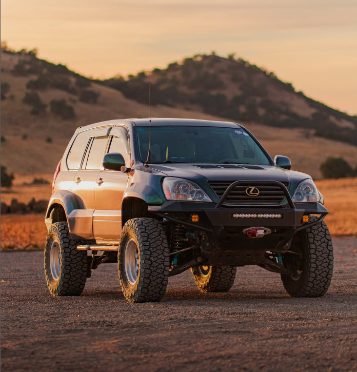 Lexus GX470 Ditch Light Brackets