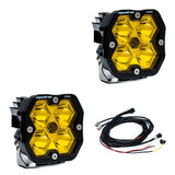 Baja Designs Squadron 2.0 Pro Black LED Auxiliary  (Pair)