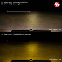 Baja Designs Squadron Sport Black LED Auxiliary  (Pair)