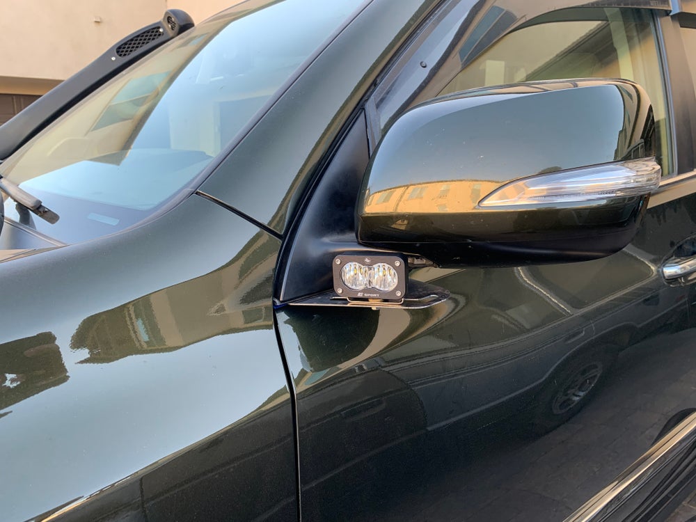 Lexus GX460 Ditch Light Brackets