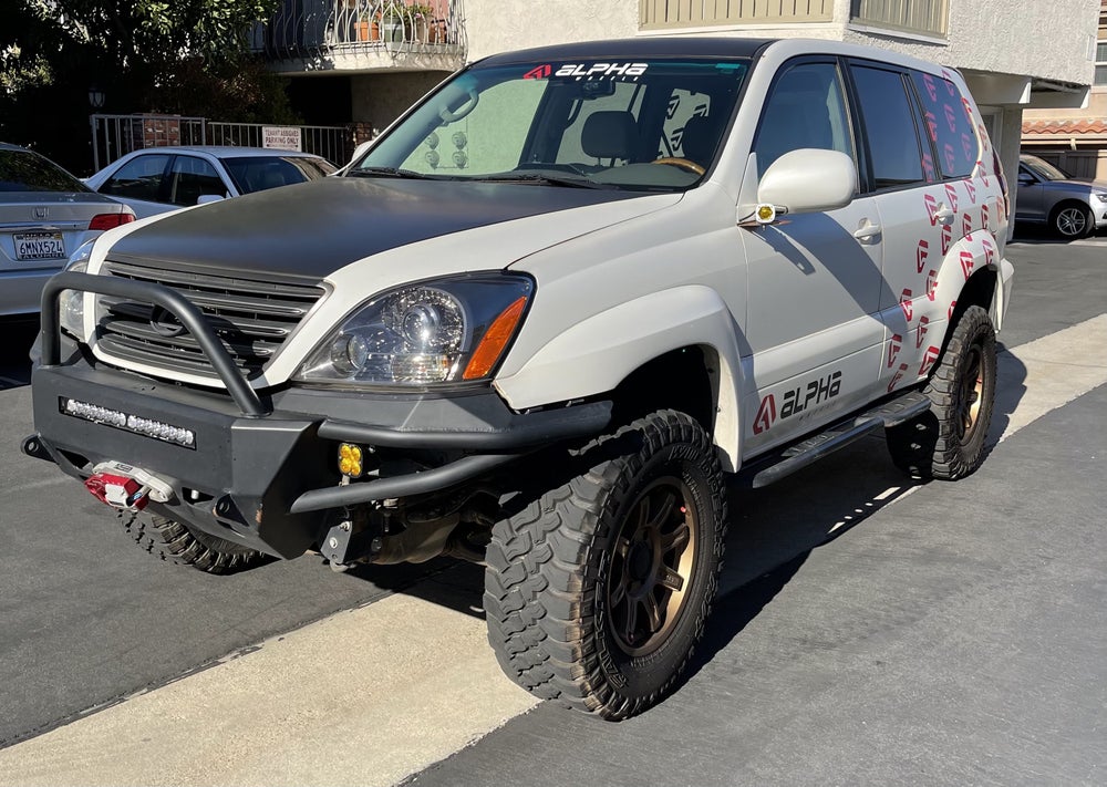 Lexus GX470 Ditch Light Brackets