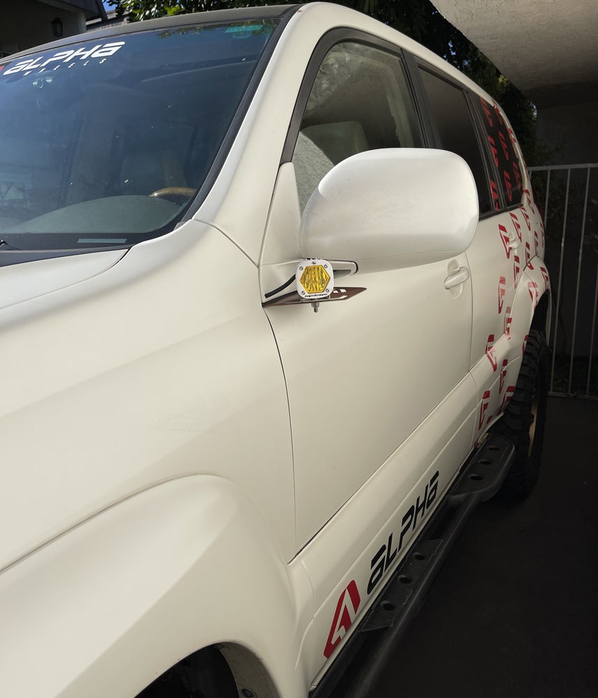 Lexus GX470 Ditch Light Brackets